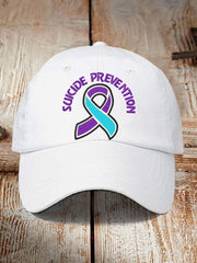 Unisex Suicide Prevention Awareness Ribbon Hat