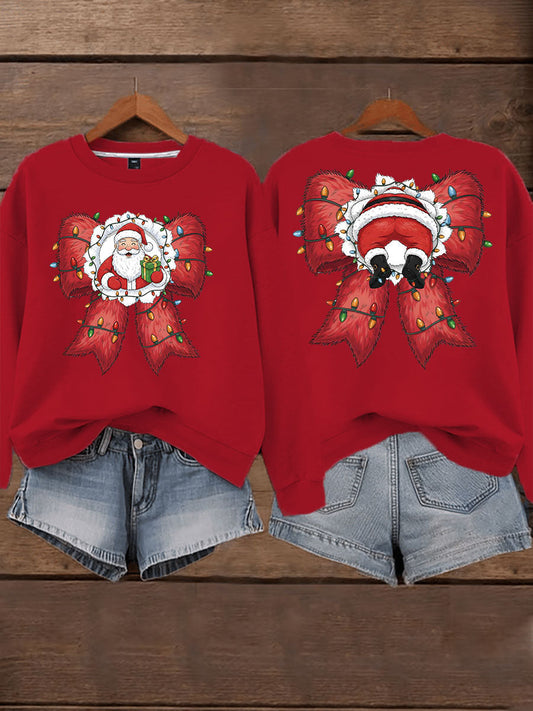 Women's Christmas Print Casual Sweatshirt