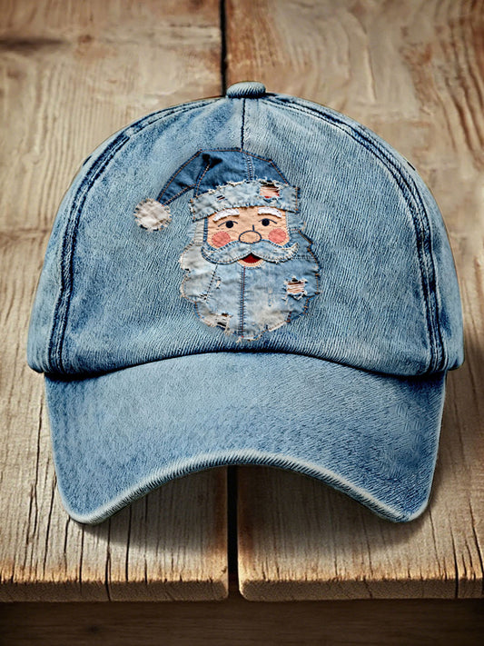 Santa Claus Printed Casual Unisex Hat