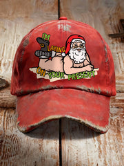 I'm lying on your gift, Santa Claus unisex hats