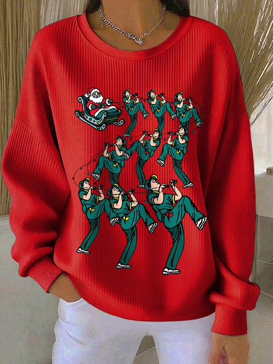 Women's Santa's Raygundeers Sweatshirts