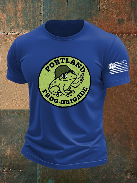 Men's Portland Frog Brigade Printed T-shirt