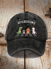Unisex Joy Is Resistance Anti Fascism Hat