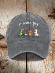 Unisex Joy Is Resistance Anti Fascism Hat