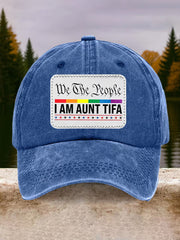 Women's Retro I Am Aunt Tifa We The People Hat