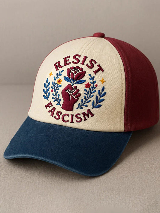 UnisexResist Fascism Print Hat