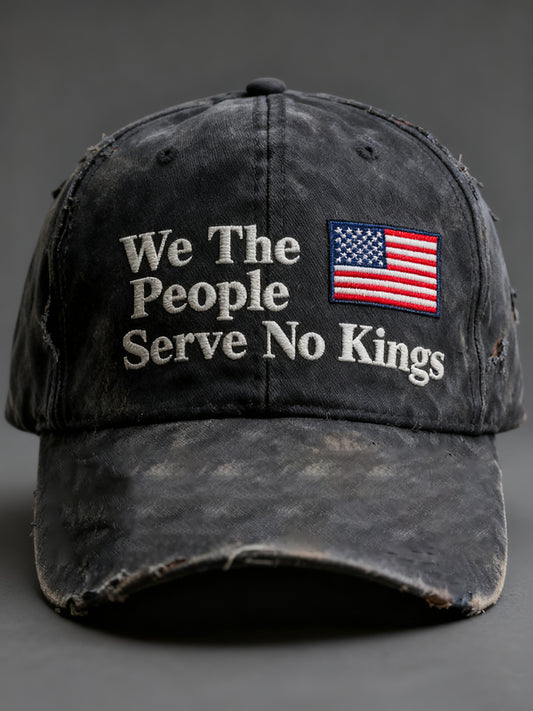 We The People Serve No Kings Cap