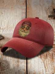 Santa Claus Printed Casual Unisex Hat