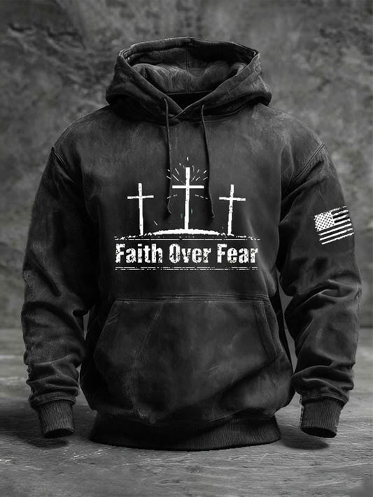 Men's Faith Over Fear Hoodie