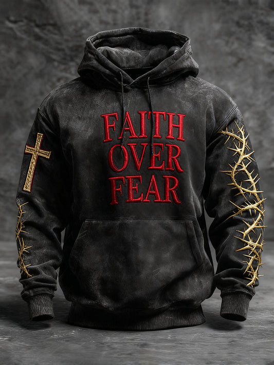 Men's Faith Over Fear Hoodie