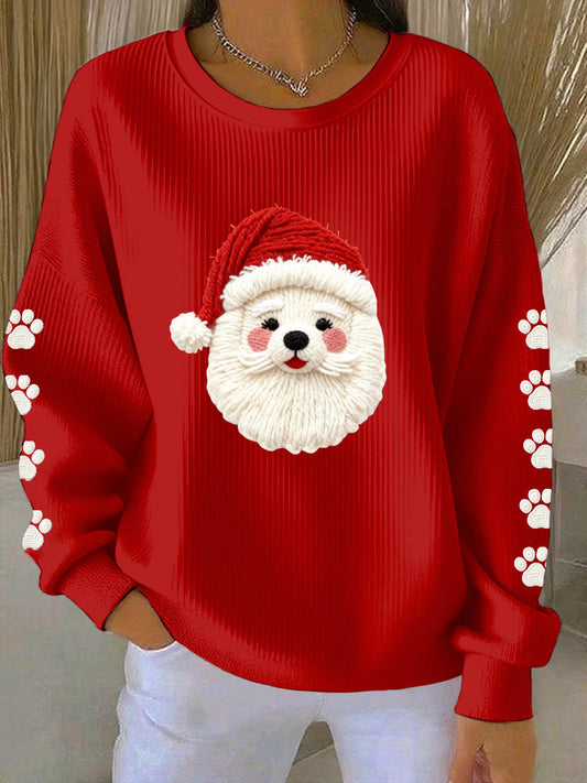 Women's Christmas Print Casual Sweatshirt