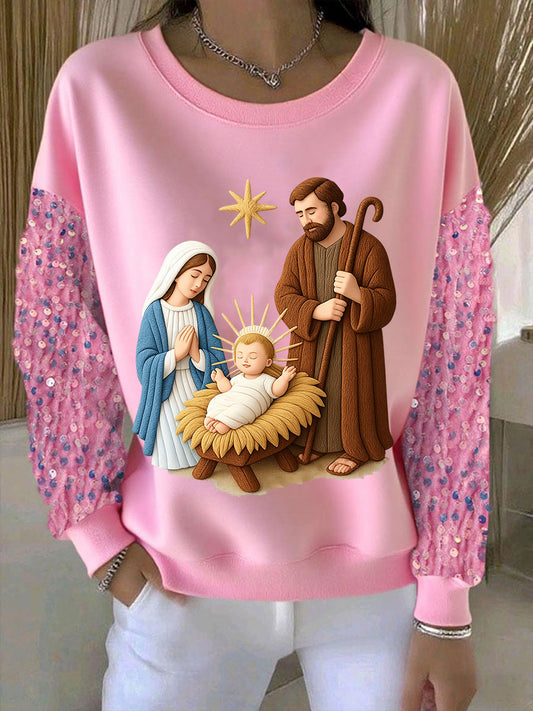 Women's Nativity Regular Sweatshirt