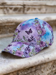 Unisex Retro Bohemian Floral Print Casual Hat