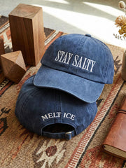 Stay Salty Melt ICE Printed Casual Unisex Cap