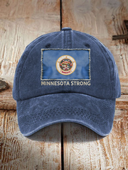 Unisex Minnesota Strong Print Hat