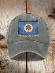 Unisex Minnesota Strong Print Hat