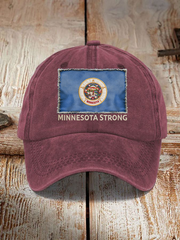 Unisex Minnesota Strong Print Hat