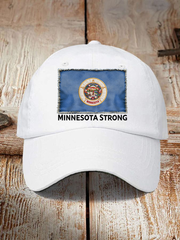 Unisex Minnesota Strong Print Hat