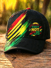 Unisex Juneteenth They Not Like Us Since 1865 Print Hat