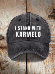 Unisex Resort Justice For Karmelo Print Cap