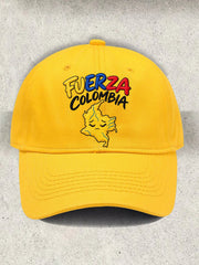 Unisex Western Colombia Earthquake Pray For Colombia Print Cap