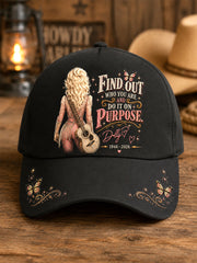 Unisex Rip Country Music Lover Queen of Country Print Hat