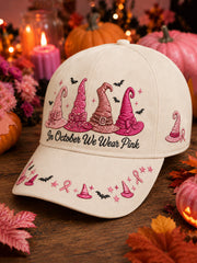 Unisex IN OCTOBER WE WEAR PINK Print Hat