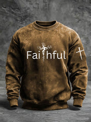 Men's Faithful Crew Neck Sweatshirt