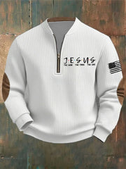 Men's  Jesus The Way The Truth The Life Print Sweatshirt