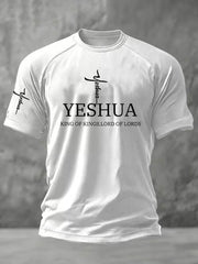 Men's Yeshua Printed Casual T-shirt