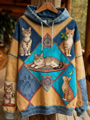 Women's Autumn Cats Hoodies