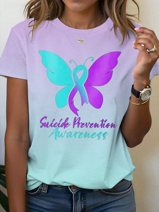 Women's Stay You Matter Printed T-shirt