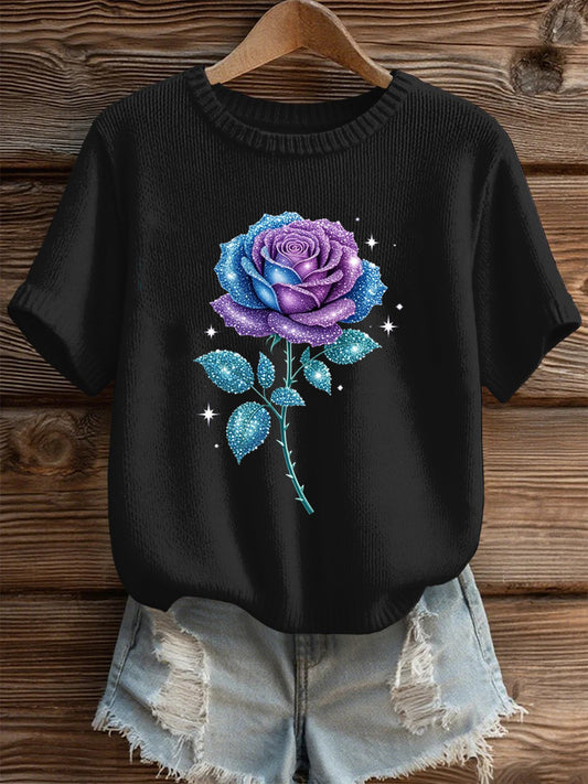 Women's Suicide Prevention Awareness Print Knit Top