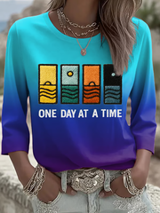 Women's One Day At A Time Suicide Prevention Awareness Shirt