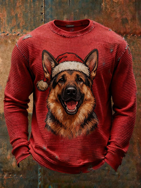 Men's German Shepherd Long-Sleeve Shirts