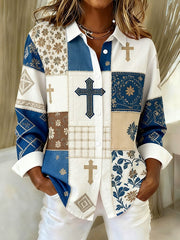 Women's faith print shirts