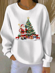 Women's Christmas Print Casual Sweatshirt
