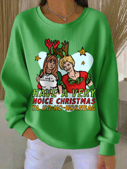 Women's Have a very nice Christmas ya ho-ho-hornbag Sweatshirts