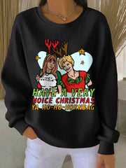 Women's Have a very nice Christmas ya ho-ho-hornbag Sweatshirts