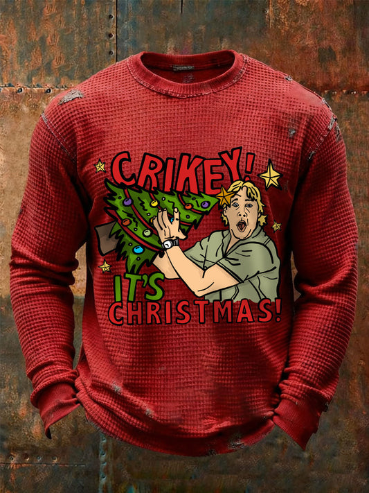 Men's Crikey It’s Christmas Long Sleeve T-Shirts