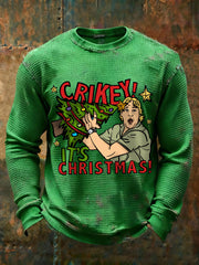Men's Crikey It’s Christmas Long Sleeve T-Shirts