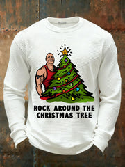 Men's Rock Around The Christmas Tree Long-Sleeve T-Shirts