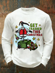 Men's Get Trashed This Christmas Long Sleeve T-Shirts