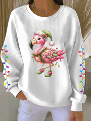 Women's Christmas Print Casual Sweatshirt
