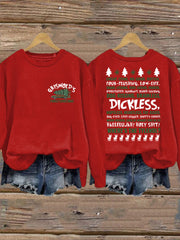Women's Christmas Print Casual Sweatshirt