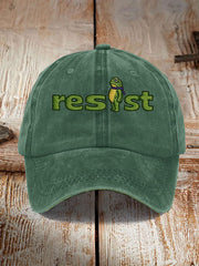 Unisex Resist Frog Print Hat