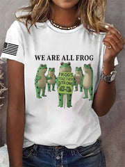 Women's  Resist Frog Short Sleeve T-Shirt