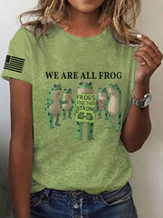 Women's  Resist Frog Short Sleeve T-Shirt