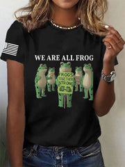 Women's  Resist Frog Short Sleeve T-Shirt