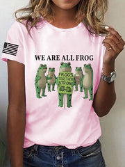 Women's  Resist Frog Short Sleeve T-Shirt